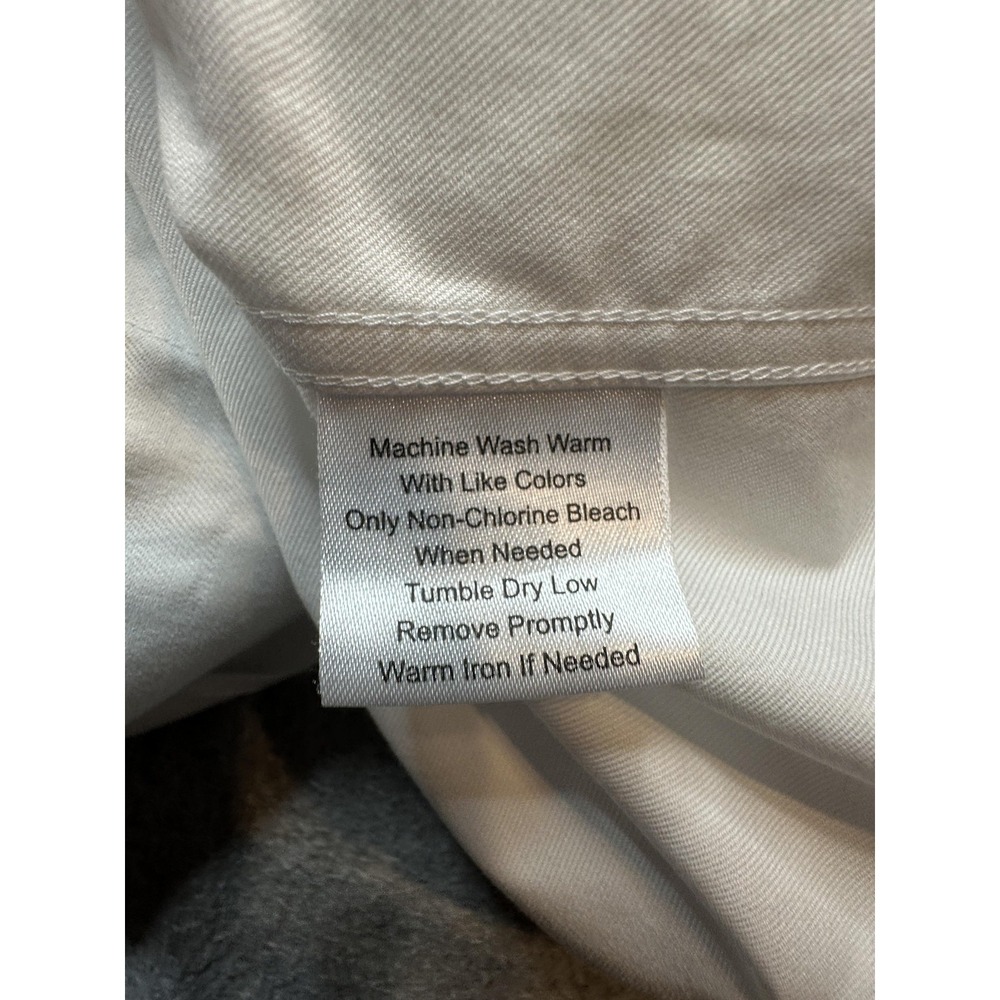 Awearness Kenneth Cole Shirt Mens XL White Slim Fit Non Iron Performance Stretch - Picture 3 of 8